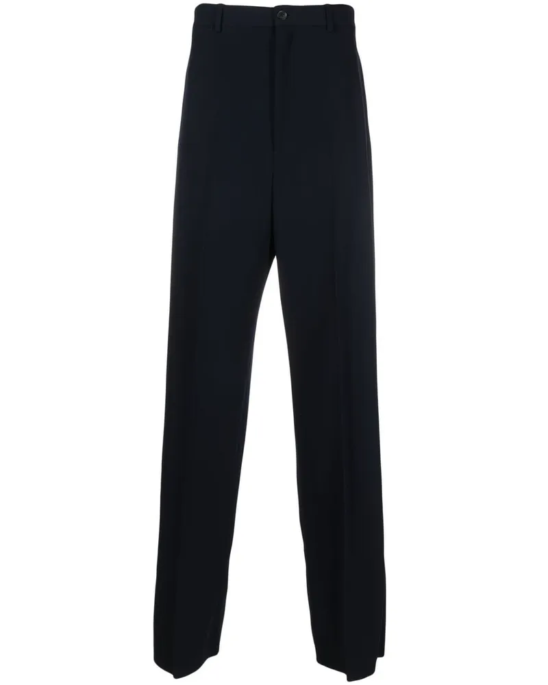 Balenciaga Hose im Oversized-Look - Blau Blau