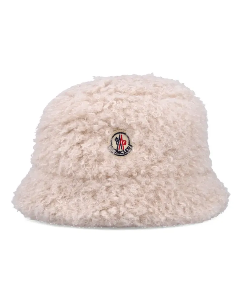 Moncler Strukturierter Fischerhut - Nude Nude