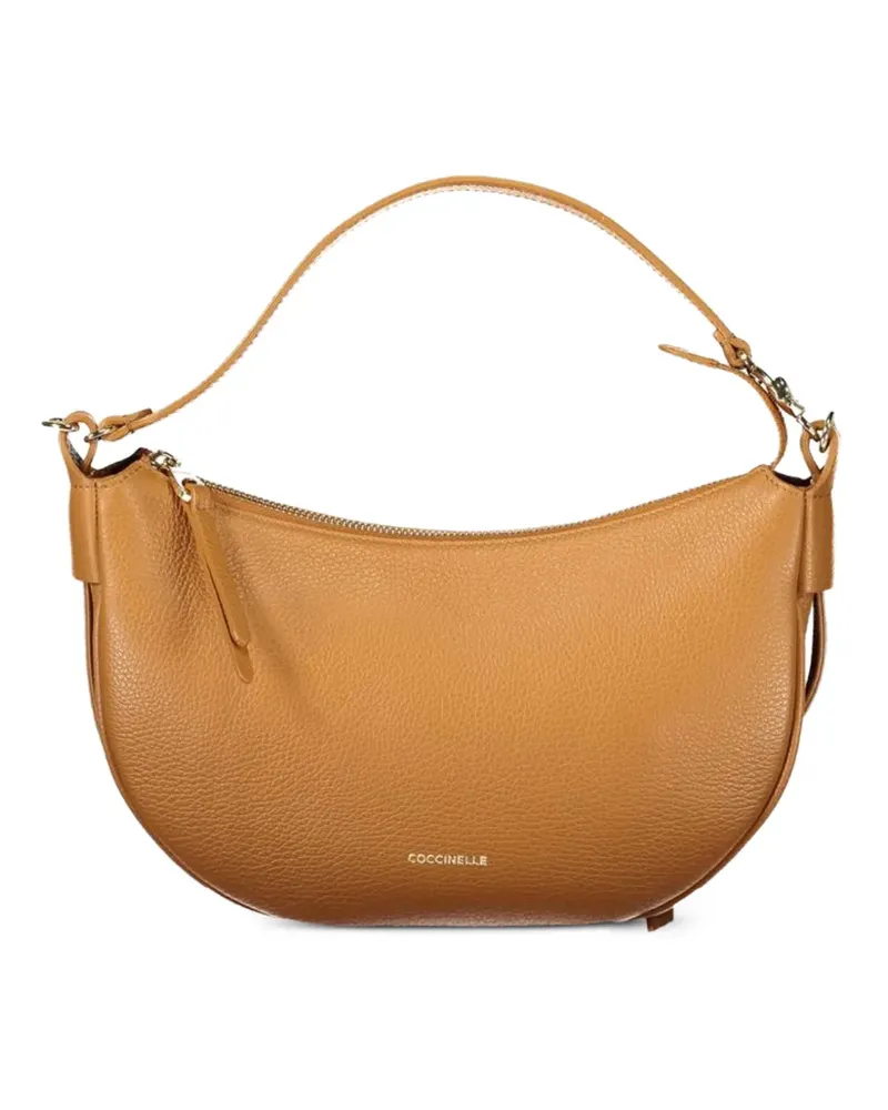 Coccinelle small C-Easy leather shoulder bag - Braun Braun