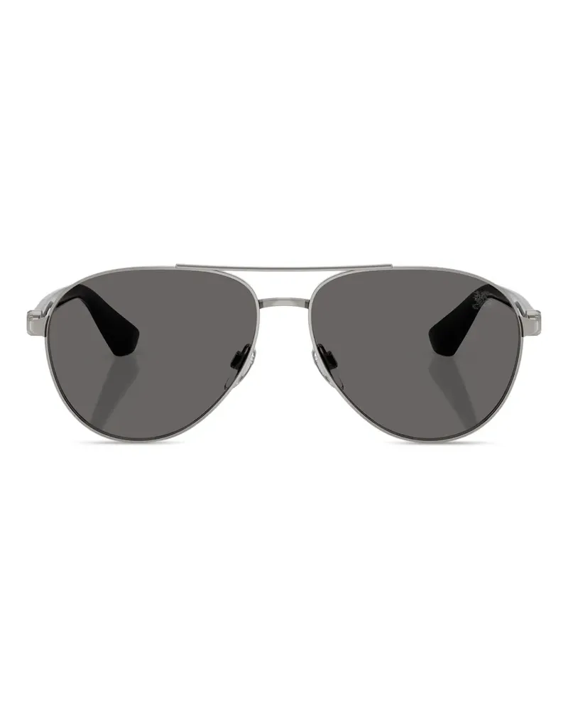 Burberry Getönte Pilotenbrille - Silber Silber