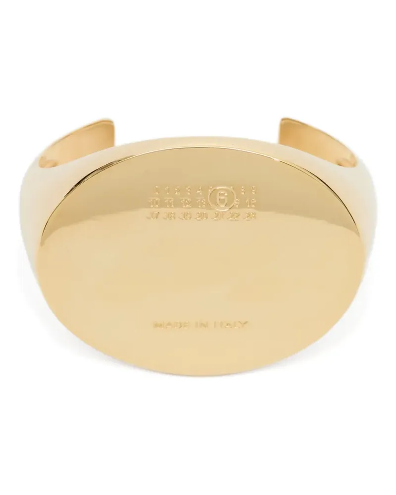 Maison Margiela Armspange mit Logo-Gravur - Silber Silber
