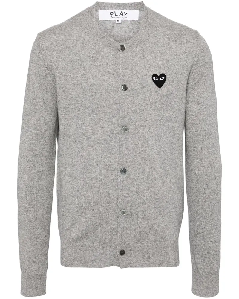 Comme des Garçons Klassischer Cardigan - Grau Grau