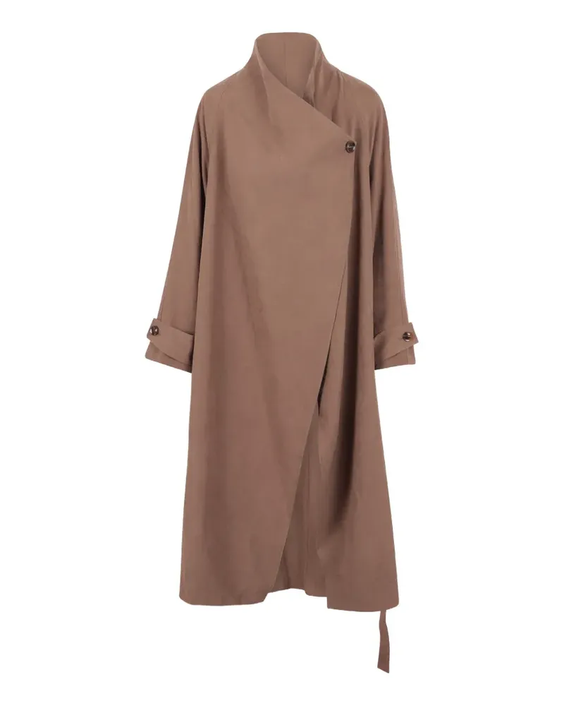 Jovonna Galilee wrap coat - Braun Braun