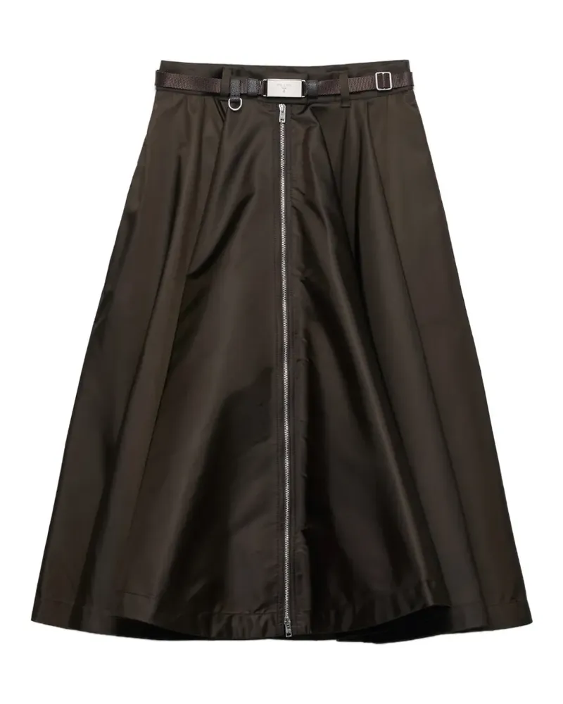 Prada Re-Nylon circle skirt - Braun Braun