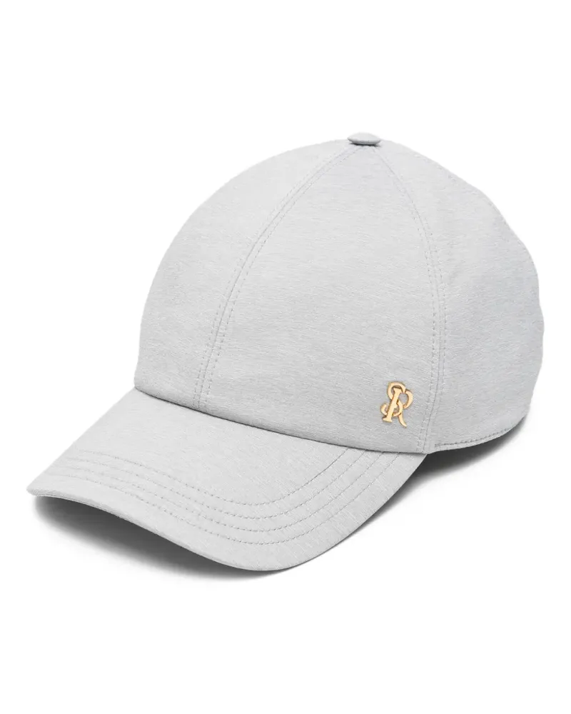 Stefano Ricci logo-plaque cap - Grau Grau