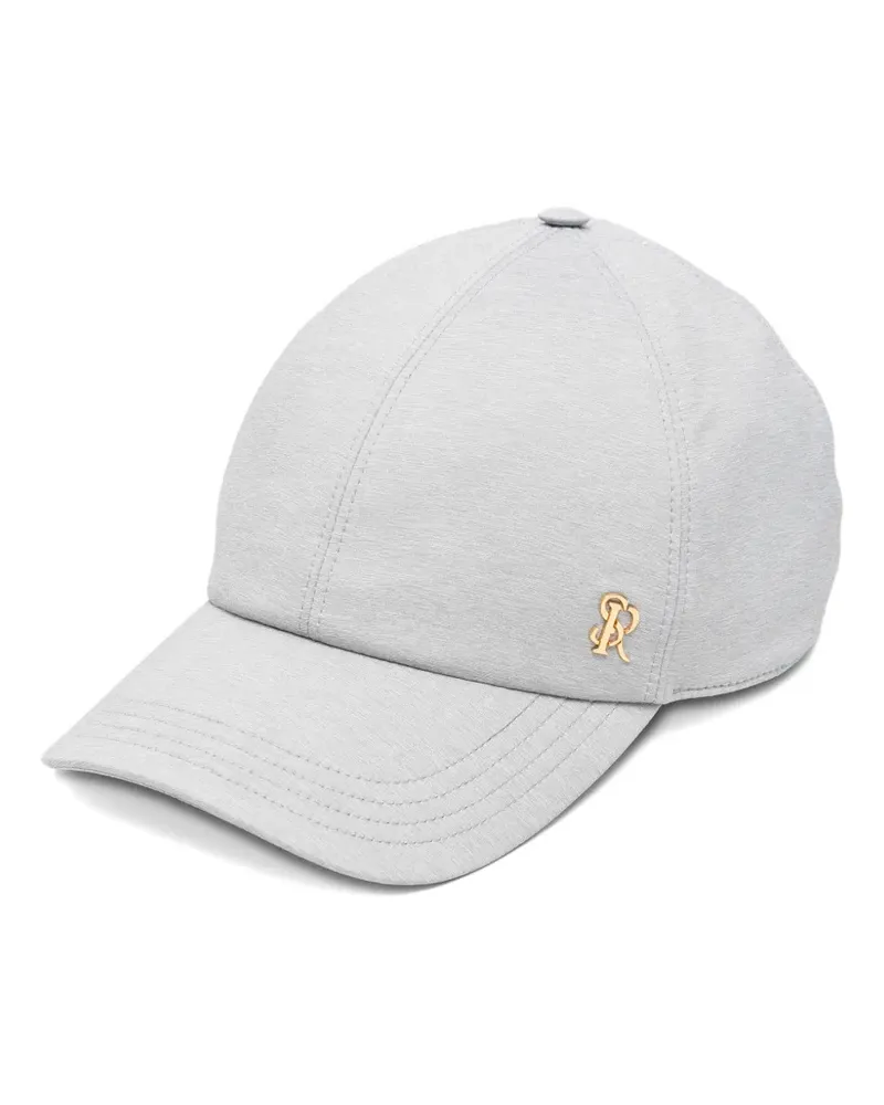 Stefano Ricci logo-plaque cap - Grau Grau