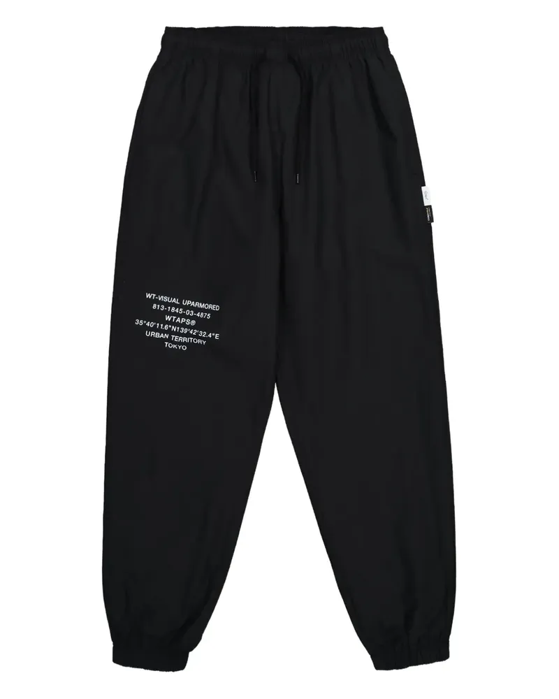 WTAPS Hose mit Ripstop-Bündchen - Schwarz Schwarz