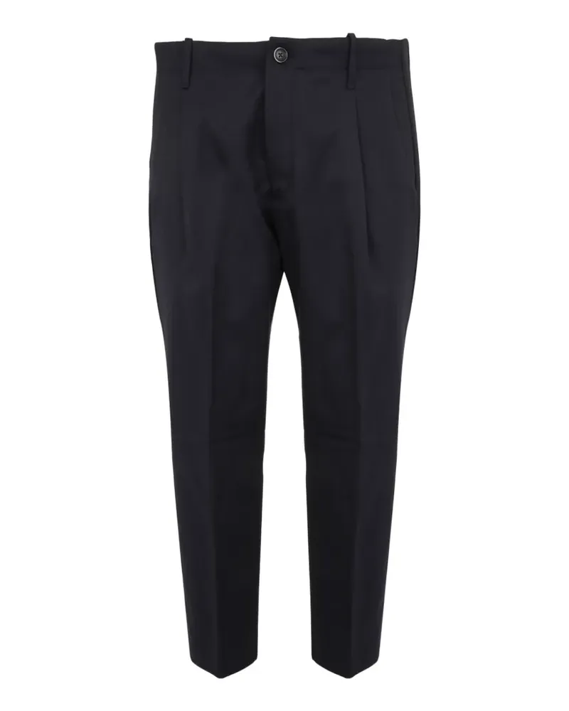 nine:inthe:morning belt-loop trousers - Blau Blau
