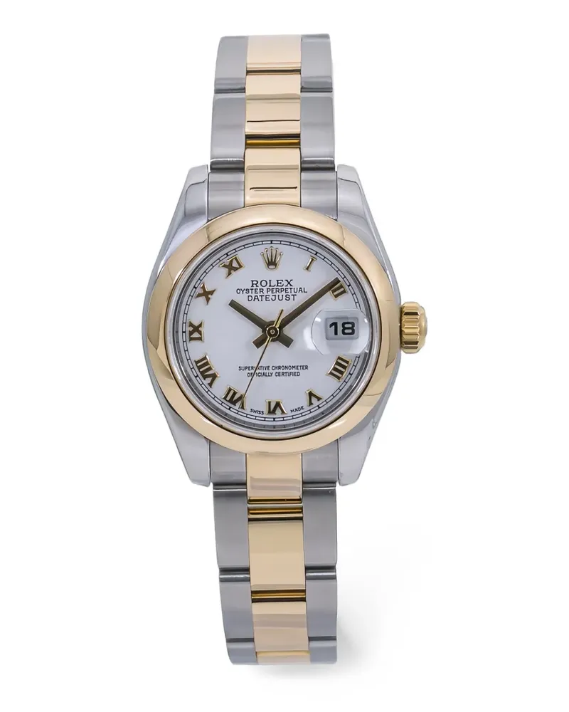 Rolex Datejust Armbanduhr 26mm - Weiß Weiß