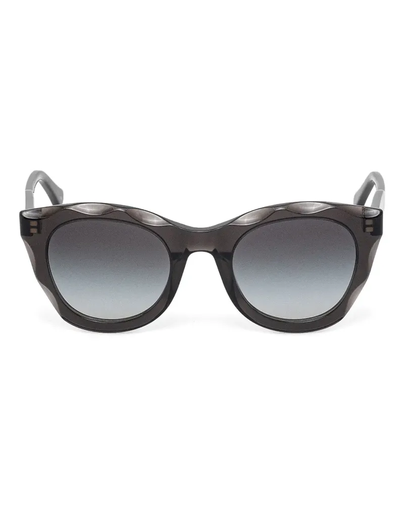 Chloé Sonnenbrille mit Cat-Eye-Gestell - Schwarz Schwarz