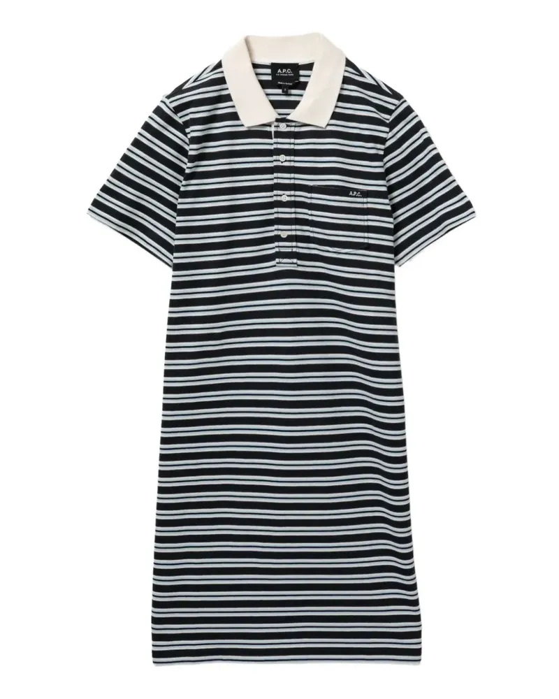 A.P.C. Raye Kleid - Blau Blau
