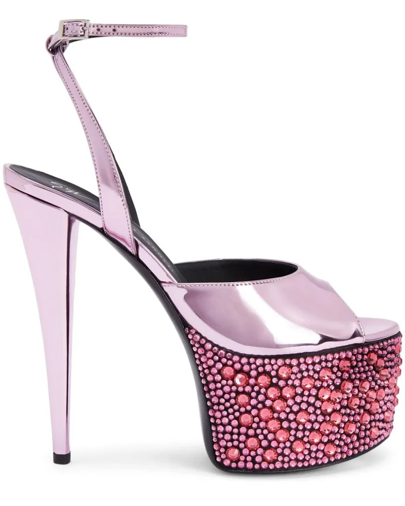 Giuseppe Zanotti Gz Aida Sandalen 150mm - Rosa Rosa