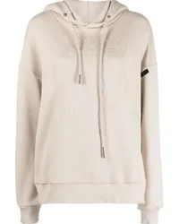 John Richmond Hoodie mit Kordelzug Nude