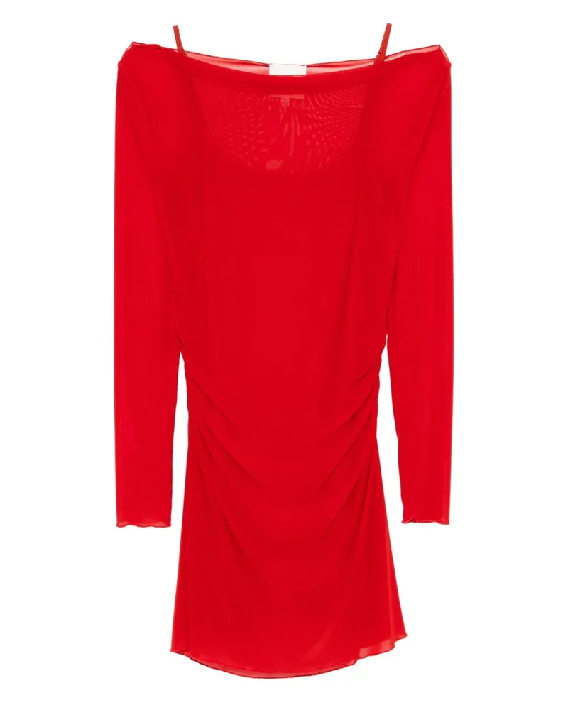 Reformation Gestricktes REESE Kleid - Rot Rot