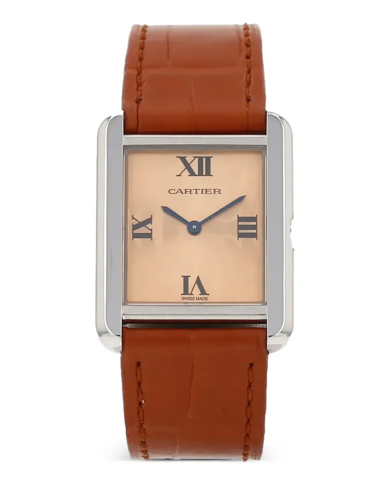 Cartier 2010s Tank Solo 31mm watch - Orange Orange