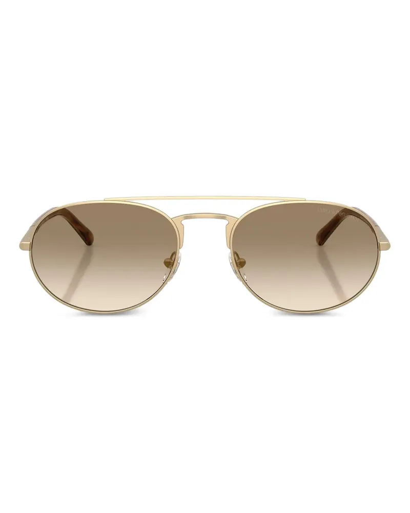 Emporio Armani Getönte Pilotenbrille - Gold Gold