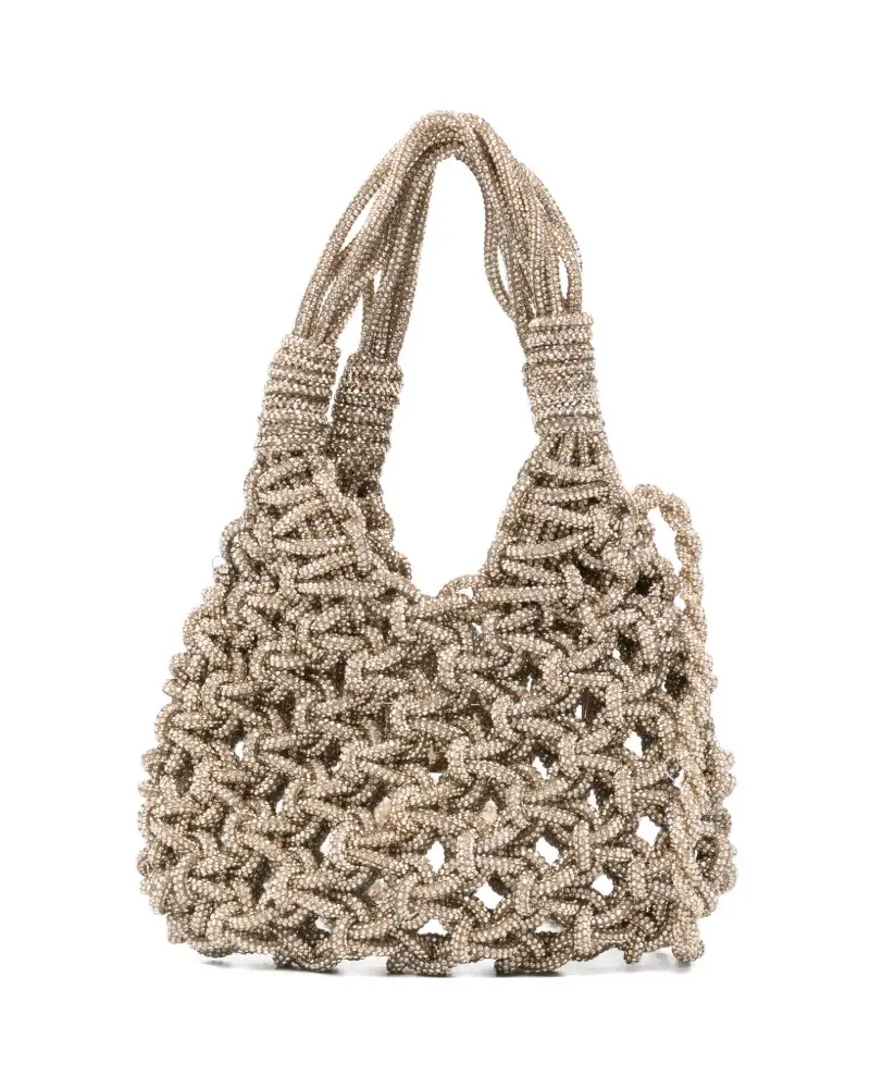 HIBOURAMA mini Vannifique tote bag - Gold Gold