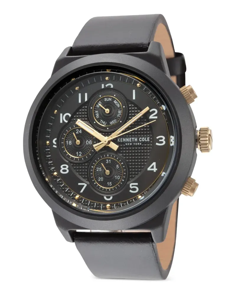 Kenneth Cole Multifunktionale Armbanduhr 47mm - Schwarz Schwarz