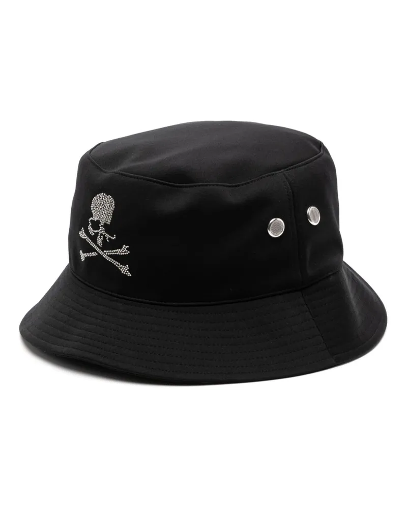 Mastermind World Fischerhut mit Logo-Print - Schwarz Schwarz