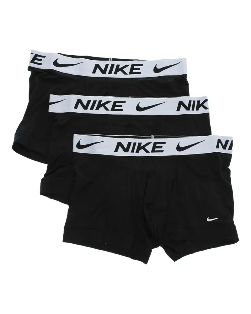 Nike Dri-Fit Essential Micro Boxershorts (3er-Set) - Schwarz Schwarz