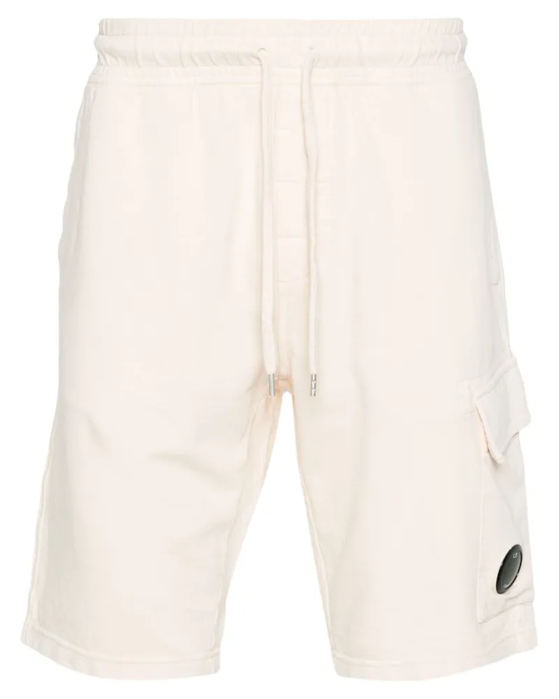 C.P. Company Cargo-Shorts mit Linsen-Detail - Nude Nude