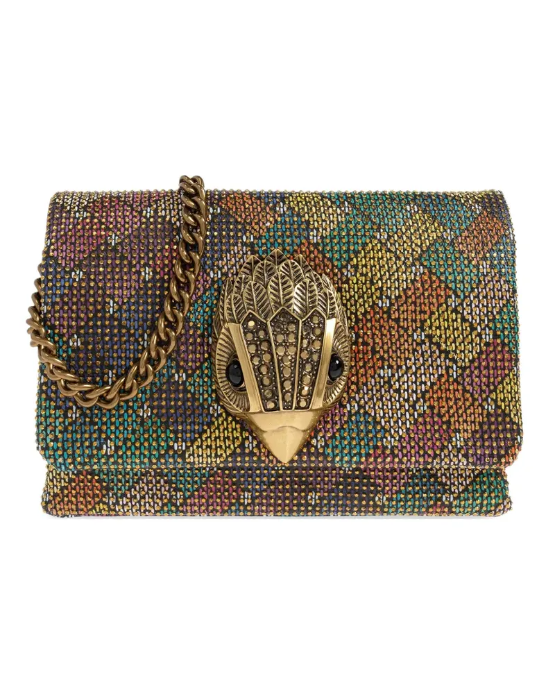 Kurt Geiger mini Kensington embellished shoulder bag - Schwarz Schwarz