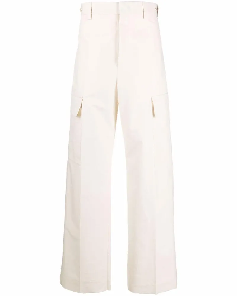 Jil Sander Hose mit aufgesetzter Tasche - Nude Nude