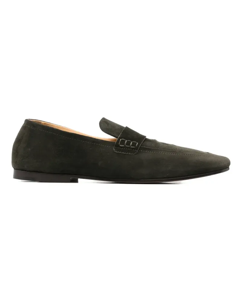 Henderson suede penny loafers - Grün Grün