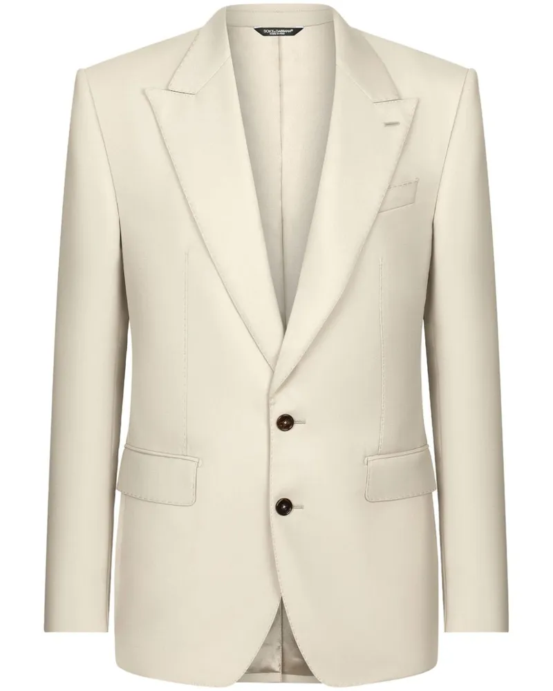 Dolce & Gabbana Sakko mit steigendem Revers - Nude Nude