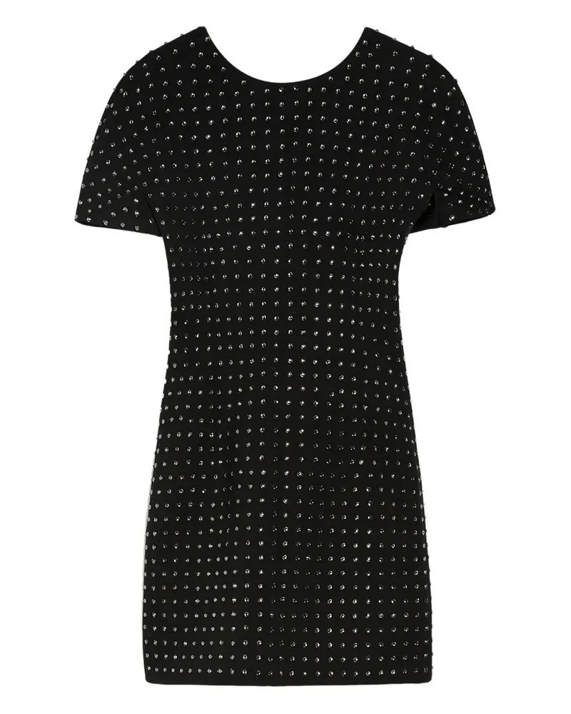 SPORTMAX Minikleid mit Strass - Schwarz Schwarz