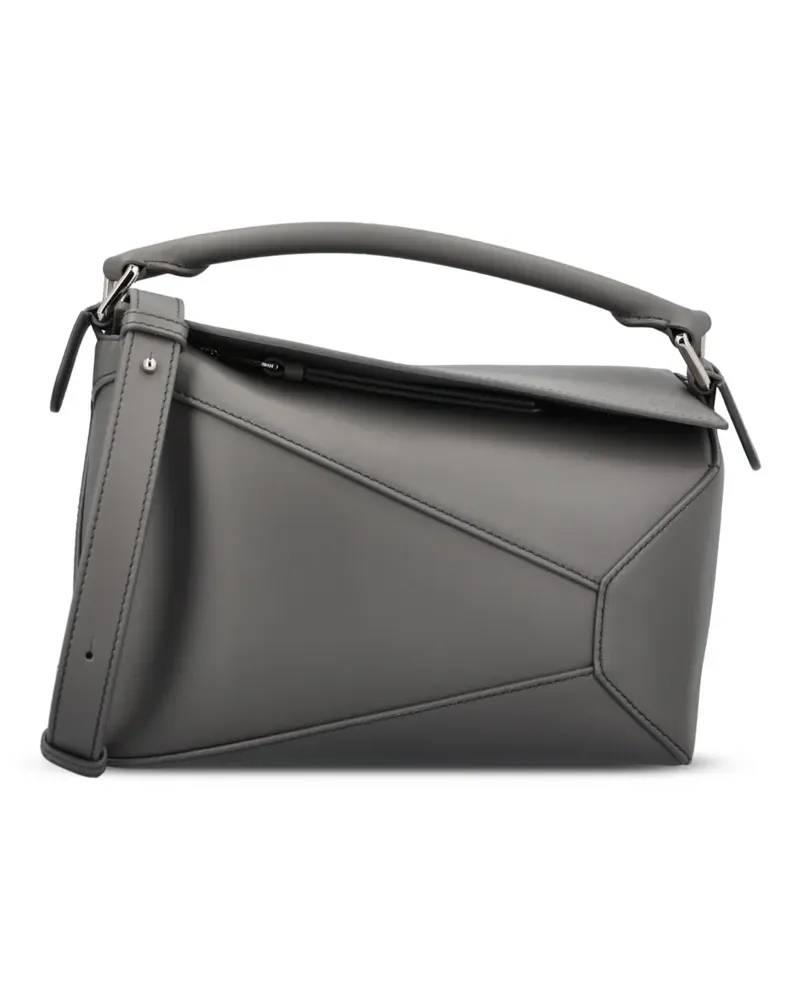 Loewe Kleine Puzzle Handtasche - Schwarz Schwarz