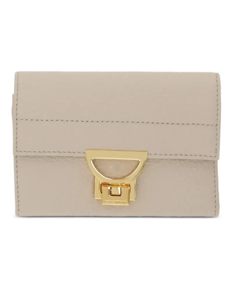 Coccinelle Portemonnaie mit Logo - Nude Nude