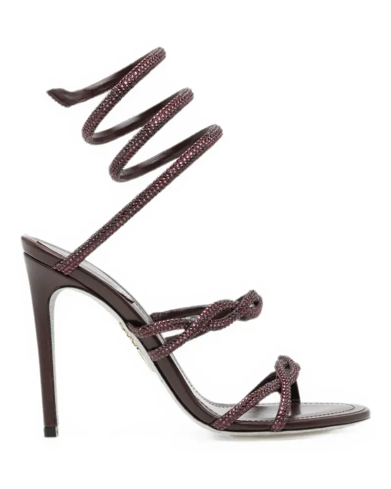 René Caovilla Braid Cleo sandals - Violett Violett