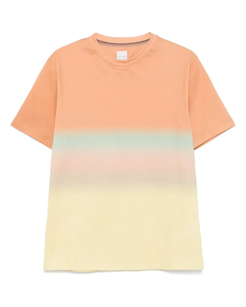 Paul Smith Gestreiftes T-Shirt - Orange Orange