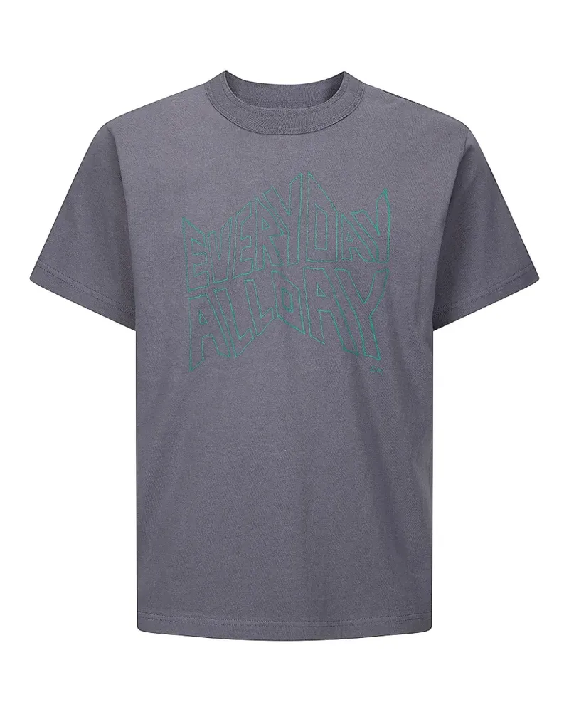 Sacai x Geoff Mcfetridge print  T-shirt - Grau Grau