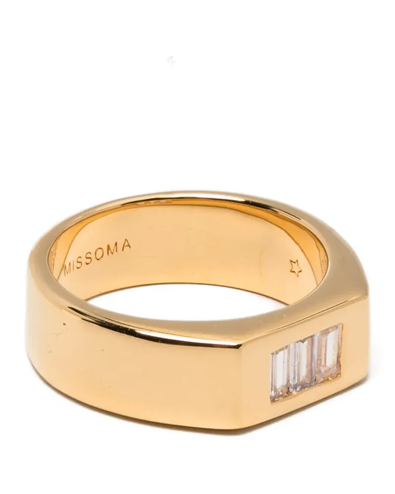 Missoma Lucy Williams Ring mit Stein - Gold Gold