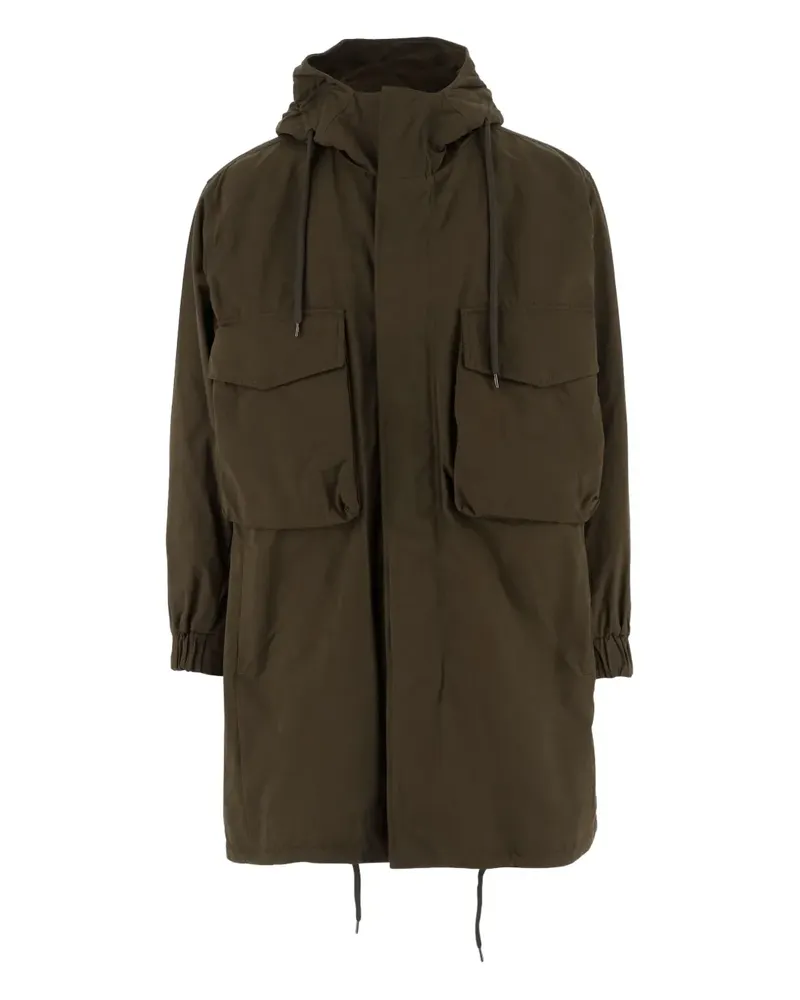 Herno Kapuzenparka mit Kordelzug - Grün Grün