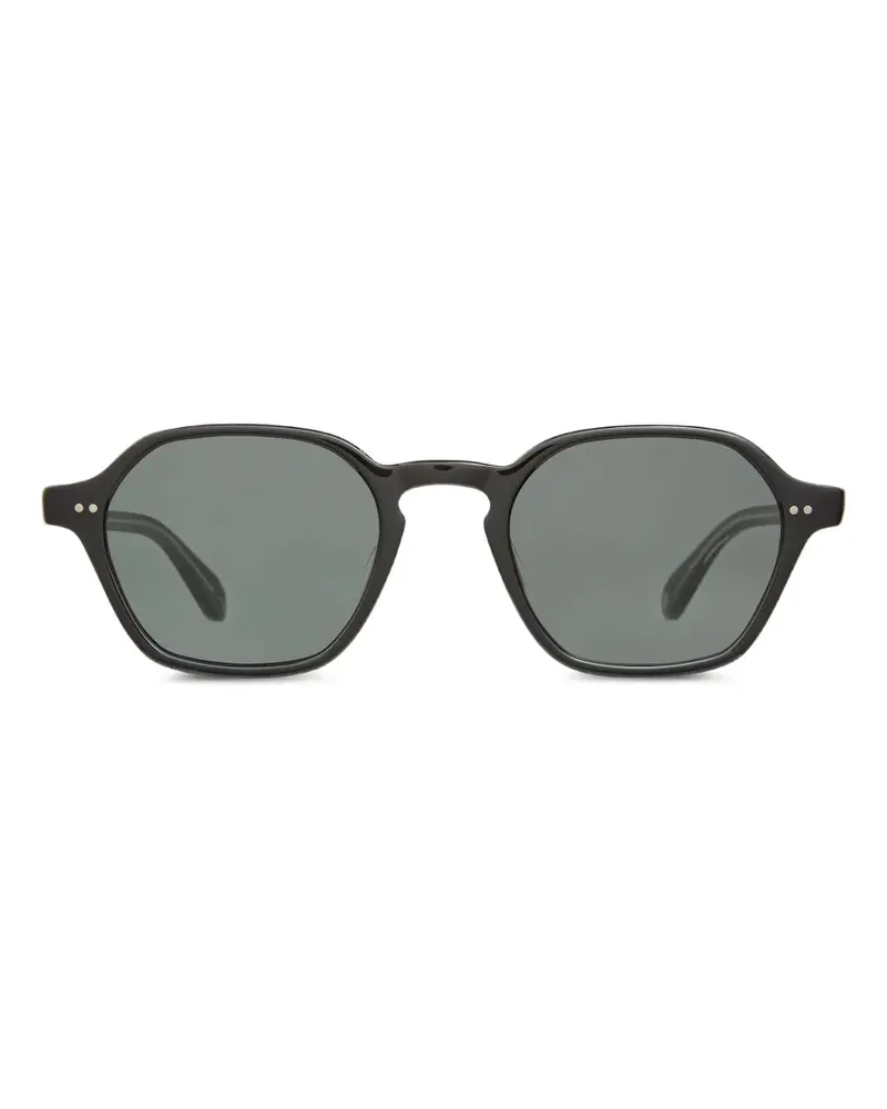 Garrett Leight Temescal geometric-frame sunglasses - Schwarz Schwarz