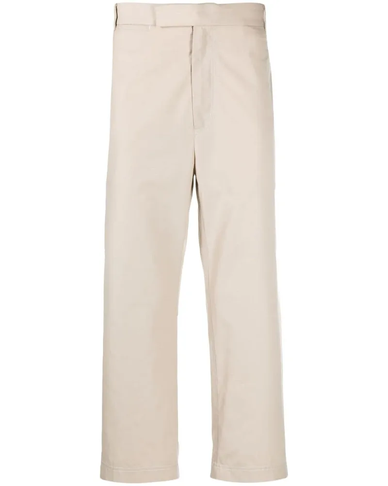 Thom Browne Gerade Typewriter Cloth Hose - Nude Nude