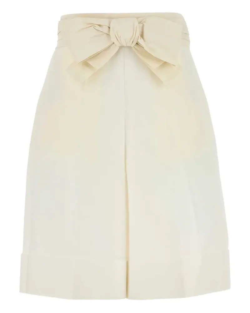 Valentino Garavani Shorts aus Baumwollgemisch - Nude Nude