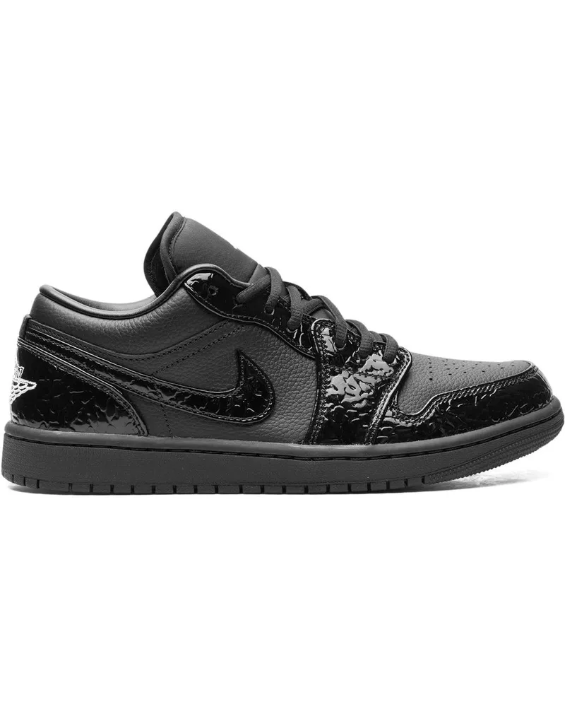 Jordan Air  1 "Black Croc" Sneakers Schwarz