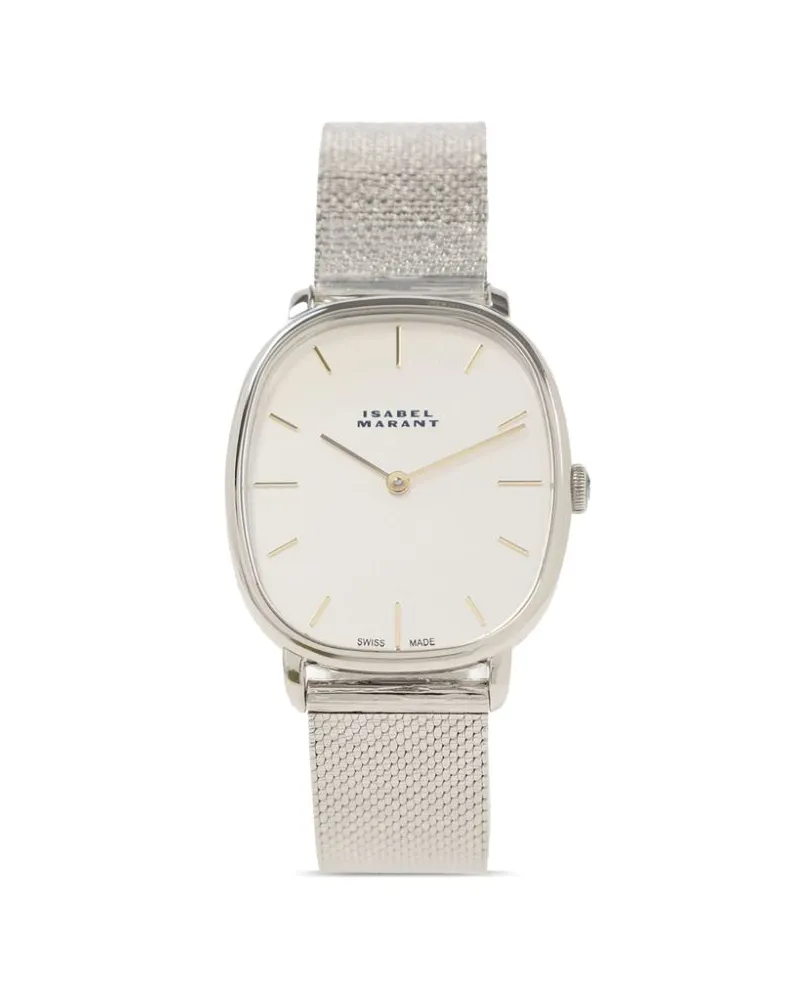 Isabel Marant 28.07 Ovales Armband - Weiß Weiß