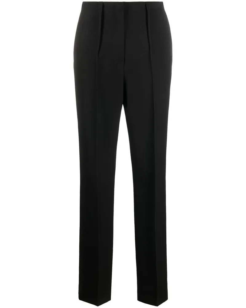 Fendi Klassische Slim-Fit-Hose - Schwarz Schwarz