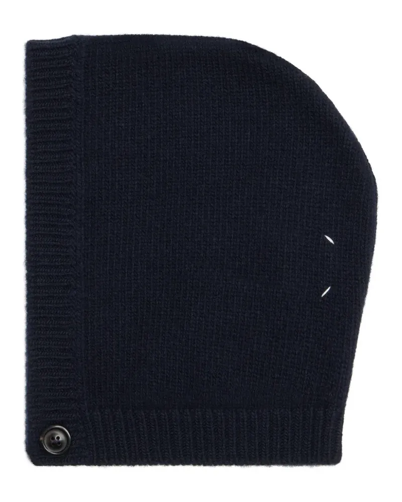 Maison Margiela Geknöpfte Baseballkappe - Blau Blau