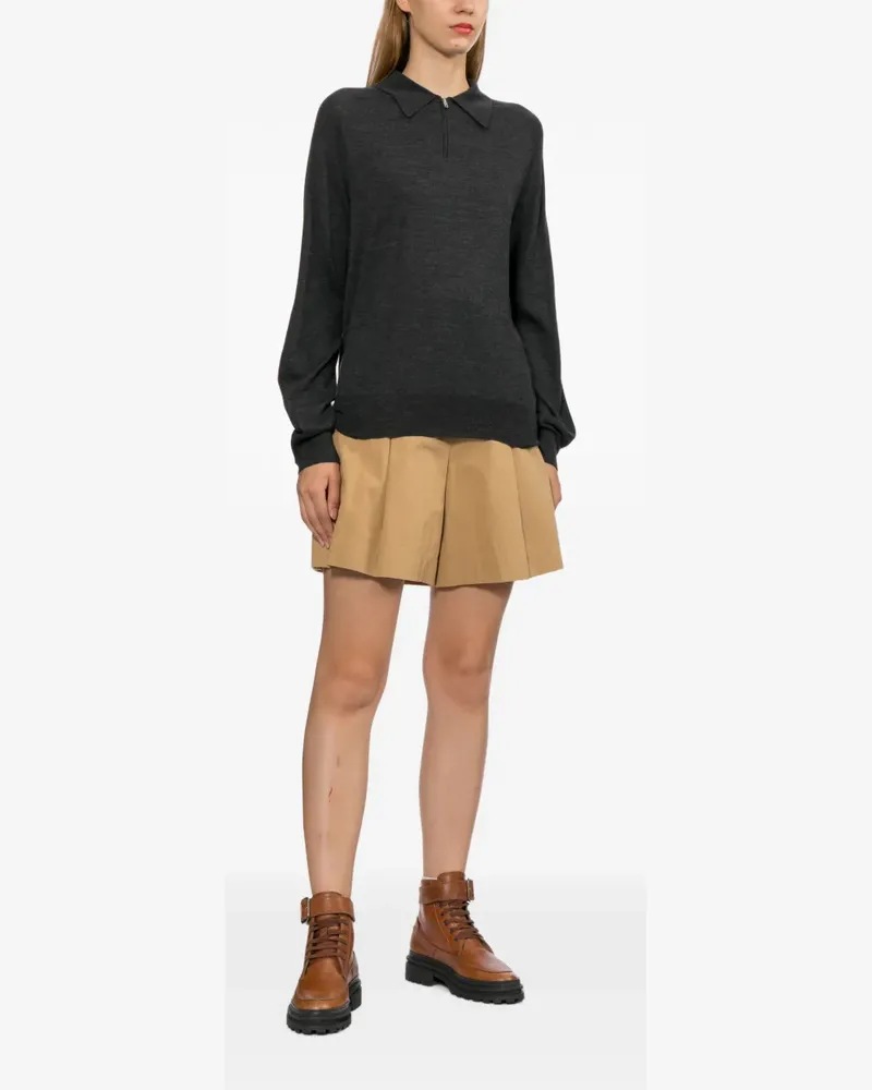 A.P.C. Oberteil mit Reißverschluss - Grau Grau