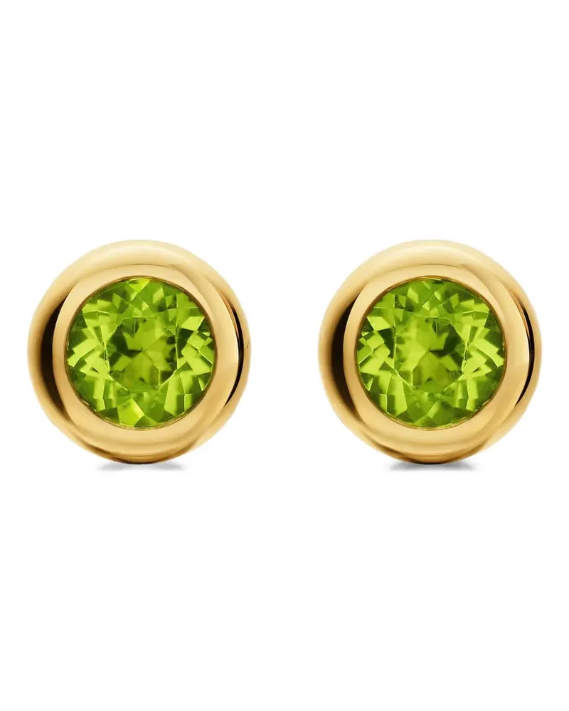 David Yurman Ohrstecker mit Zargenfassung - Gold Gold