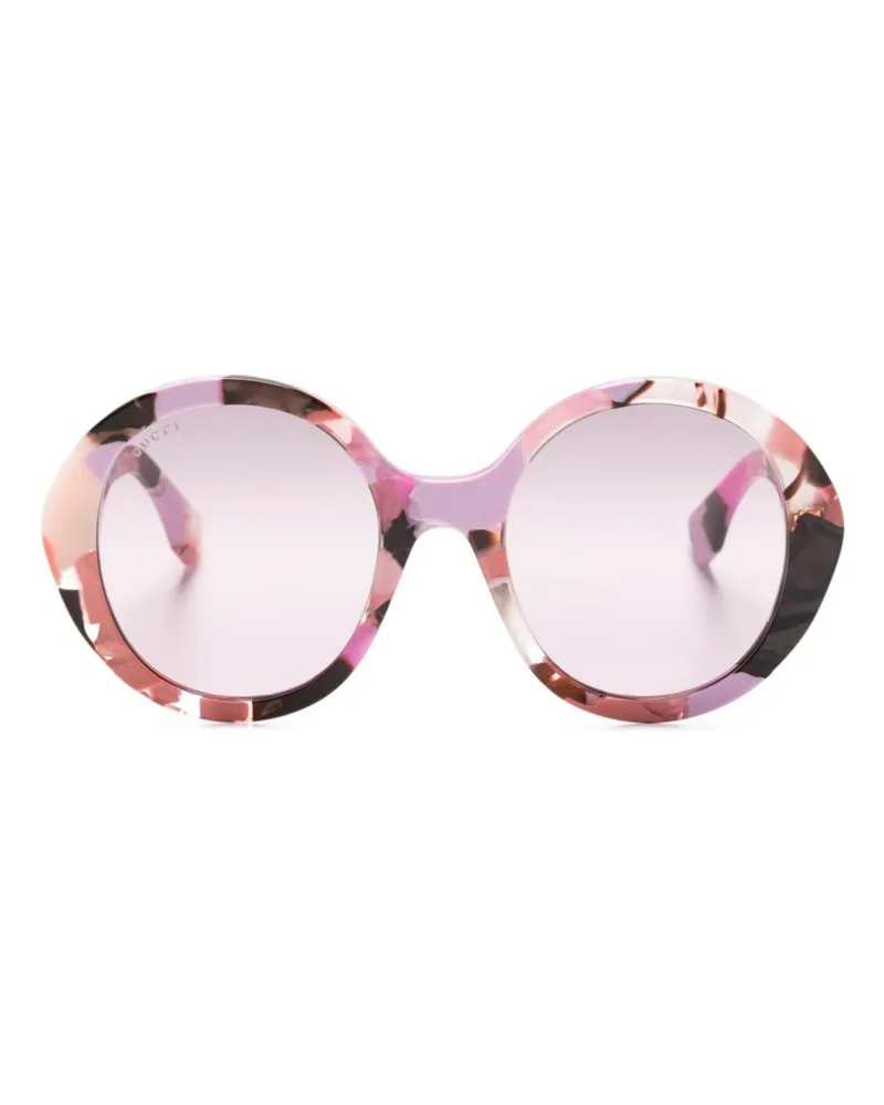 Gucci Runde GG1628S Sonnenbrille - Rosa Rosa