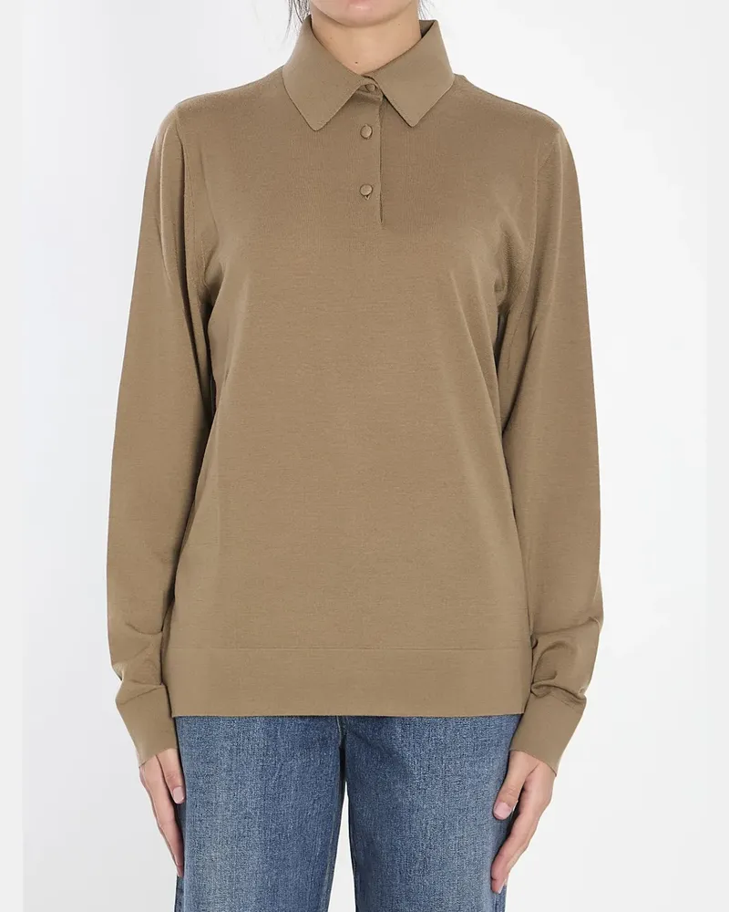 The Row Ipanelli Poloshirt - Nude Nude