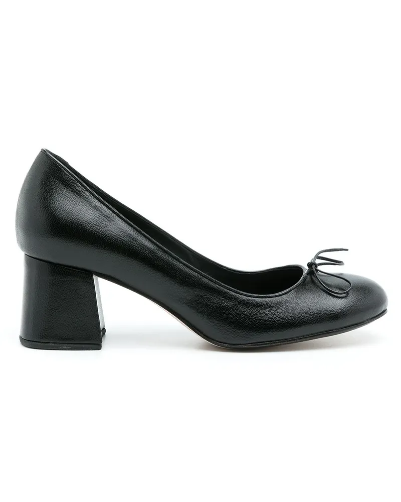 Sarah Chofakian Sandy Pumps - Schwarz Schwarz