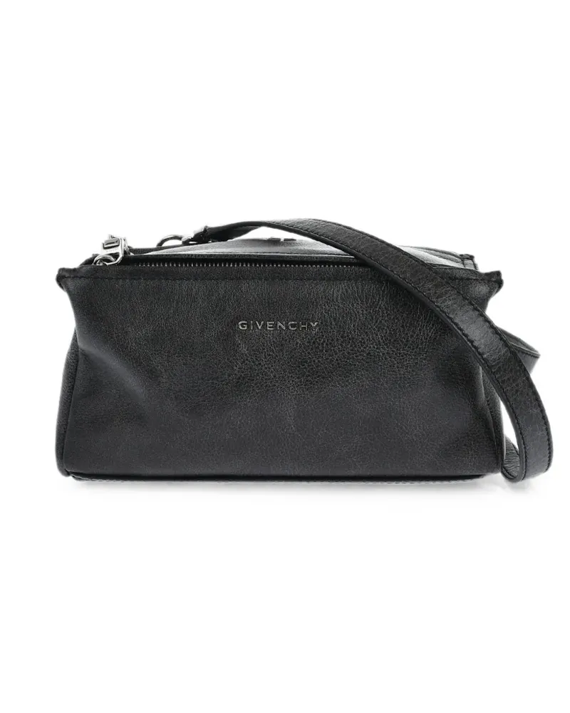 Givenchy Gehämmerte Pandora Schultertasche - Schwarz Schwarz